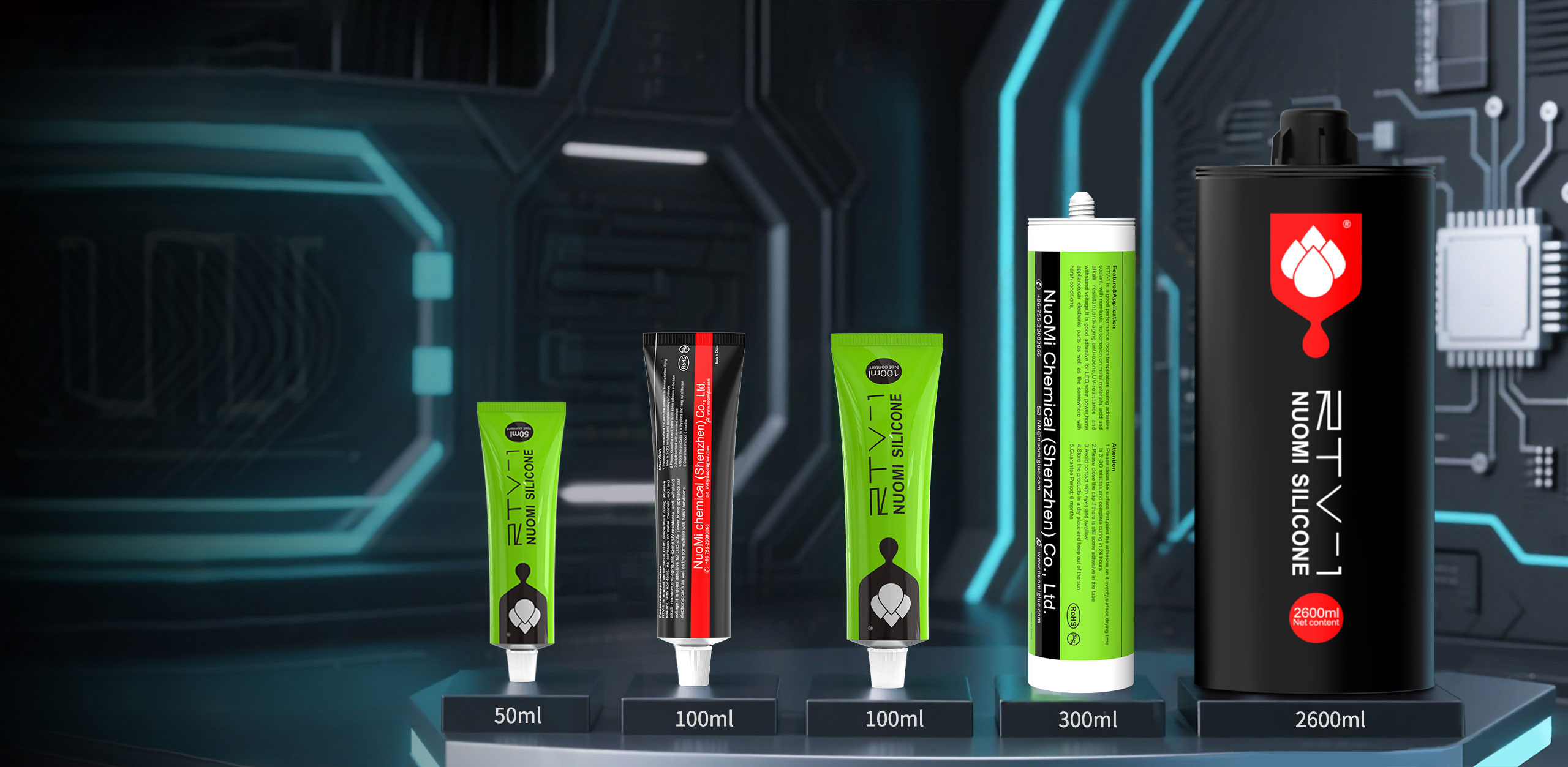 Pengilang pelekat silikon RTV