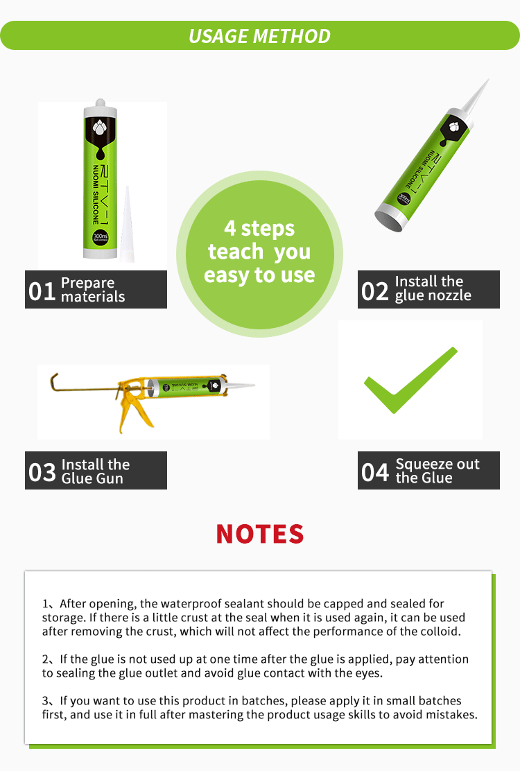 Highly RTV-1 Silicone Adhesive